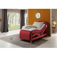 Home Affaire Boxspringbett HOME AFFAIRE "Messina2", rot, B:106cm L:240cm,