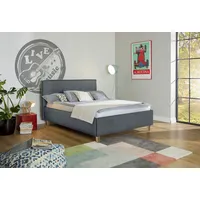 Alina Polsterbett ALINA "Hakon", blau (blaugrau gfs 86), B:181cm