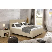 Alina Polsterbett ALINA "Nadina", beige (beige gdu 1), B:178cm
