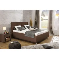Alina Polsterbett ALINA "Nadina", braun (nussbraun gdu 24), B:178cm