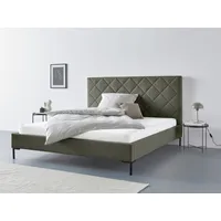 Home Affaire Polsterbett HOME AFFAIRE "Charlott", grün, B:194cm H:124cm