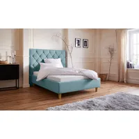 Home Affaire Polsterbett HOME AFFAIRE "Sunley 140", grün (mint),
