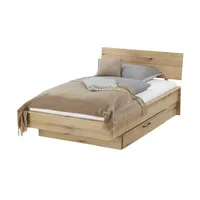 Deinbett Funktionsbett ¦ holzfarben ¦ Maße (cm): B: 132