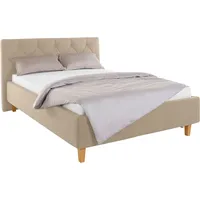Home Affaire Polsterbett HOME AFFAIRE "Sunley 100", beige, B:163cm
