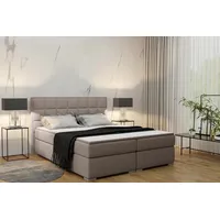 Kaiser Möbel Boxspringbett mit matratze und bettkasten, Schlafbett Damalo
