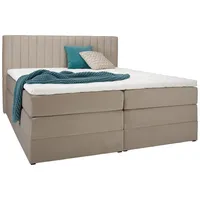 Z2 Boxspringbett Simon Beige ca. 180x200cm