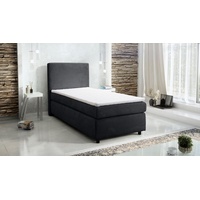 Küchen-Preisbombe Boxspringbett Hotelbett 90x200 Bonellfederkern Bett Topper Paxos Cordstoff