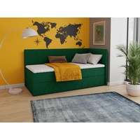 Sofnet Boxspringbett Flame mit Bettkasten - Einzelbett mit Bonell-Matratze