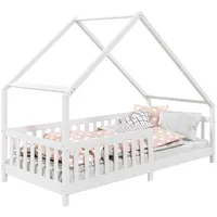 Idimex Hausbett CORA aus massiver Kiefer, Montessori Bett in
