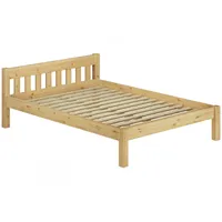 Erst-Holz Doppelbett Ehebett Kiefer natur Massivholz 160x200 Bettgestell 60.38-16