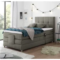 Lomadox Boxspringbett Jugendbett in 120x200 cm MANAUS-09, in der