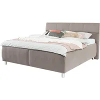 Alina Stauraumbett ALINA "Maike", braun (hellbraun gcp 42), B:199cm