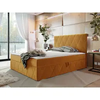 Mirjan24 Boxspringbett Simoti, Doppelbett mit zwei Bettkästen für die