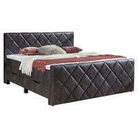 SUN GARDEN Boxspringbett - Grau