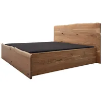 MASSIVMOEBEL24.DE Bett Akazie 160x200x105 natur lackiert PURE ACACIA #302