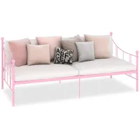 VidaXL Tagesbett-Rahmen Rosa Metall 90x200 cm618440