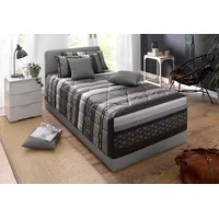 Westfalia Schlafkomfort Polsterbett "Davos", OTTOs Choice Topseller", grau (dunkelgrau),