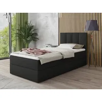 Sofnet Boxspringbett Star Mini mit Bettkasten, Bonell-Matratze und Topper