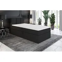 Mebloland Boxspringbett, Jugendbett NASI 80x200 (Links) mit Bettkästen, Bonell-Matratze