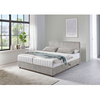Atlantic Home Collection Bett "Corinna", grau (hellgrau), B:162cm H:97cm