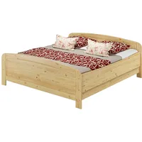 Erst-Holz Seniorenbett extra hoch 180x200 Doppelbett Holzbett Massivholz Kiefer