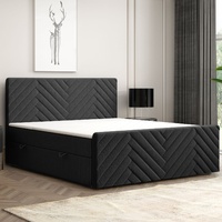 Möbel punkt Boxspringbett MALIBU mit Bettkasten 180 x 200