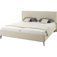 Musterring Polsterbett MUSTERRING "Elos", weiß (9895 jab stoff creme),