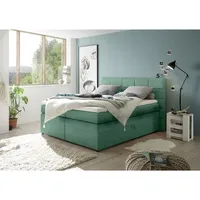 Lomadox Boxspringbett 180x200 cm mit Bettkasten TEREZIN-09 Hotelbett in