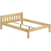 Erst-Holz Doppelbett Ehebett Bettrahmen Kiefer massiv 160x200 Bettgestell ohne