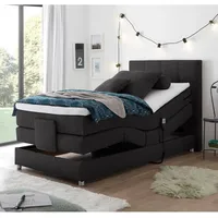 Lomadox Boxspringbett Jugendbett in 120x200 cm MANAUS-09, in der