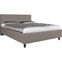 Alina Polsterbett ALINA "Pepe", grau (quarzgrau tls 29), B:127cm