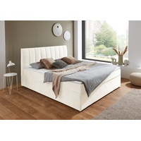Atlantic Home Collection Boxbett "Alva", weiß, B:120cm L:211cm, ATLANTIC