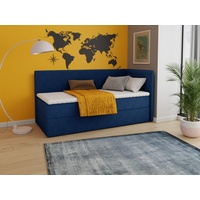 Sofnet Boxspringbett Flame mit Bettkasten Topper, Polsterbett, Universelle Bettseite,