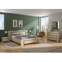 Gami Jugendbett Brugge 177 x 210 cm Kiefer braun