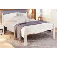 Home Affaire Massivholzbett HOME AFFAIRE "Bolton", weiß, B:148,5cm H:95cm