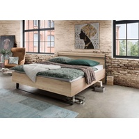 Wiemann Bett WIEMANN "Brüssel", beige (steineiche nachbildung, schiefer nachbildung),