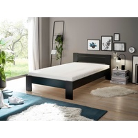 SchlafKONTOR Futonbett Cannes schwarz