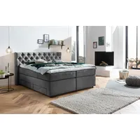 Belanoti Lara Boxspringbett 180x200 mit 4 Schubladen Stauraum Bett