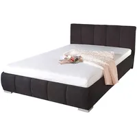 MAINTAL Polsterbett MAINTAL, schwarz, B:152cm L:210cm, Betten, Polsterbett