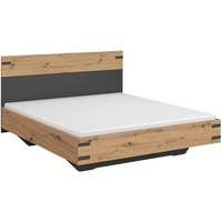 Roller Rauch Möbel Bett , Eiche Artisan, Kunststoff, 160x200