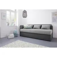 MAINTAL Polsterliege Diana 83 x 200 cm grau