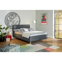 Alina Polsterbett ALINA "Hakon", grau (grau tls 39), B:201cm