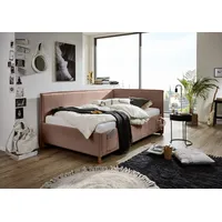 Meise Möbel meise.möbel Polsterbett Fun Stoff Rosa Rose