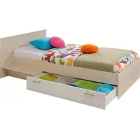 Parisot Jugendbett "Charly", weiß (akaziefarben, weiß), B:121cm L:203cm, Alufarbene