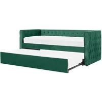 Beliani Beliani, Tagesbett grün 90x200 cm Schlafzimmer, Betten