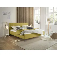 Musterring Polsterbett MUSTERRING "Elos", gelb (9896 jab stoff farbreich),