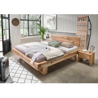 Home Affaire Massivholzbett »Ultima Balkenbett Doppelbett, Füße mit Kufenform«,