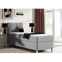 Sofnet Boxspringbett Candy Mini mit Bettkasten und Topper -