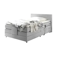 Deinbett Boxspring-Motorbett Carmen ¦ grau ¦ Maße (cm): B:
