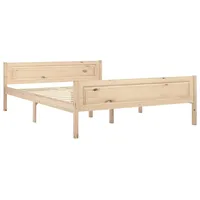 VidaXL Massivholzbett Kiefer 120x200 cm649512